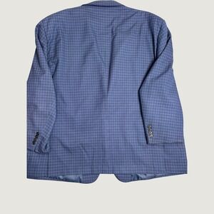 Two Color Grid Pattern Oak Hill | Suits & Blazers | Oak Hill Sport Coat Mens 4xl 586r Blue ...